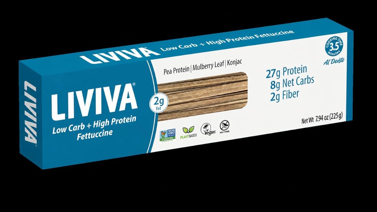 LIVIVA Pasta Value Pack (135 g Protein per Box)